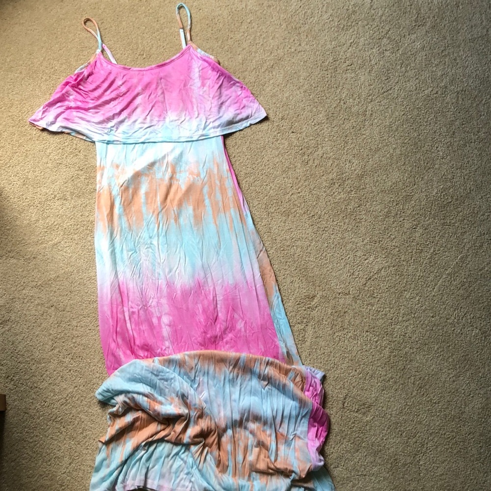 Tie-dye maxi